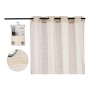 Rideau Visillo Beige Polyester (140 x 260 cm)