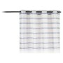 Rideau Visillo Rayures Bleu Polyester (140 x 260 cm)