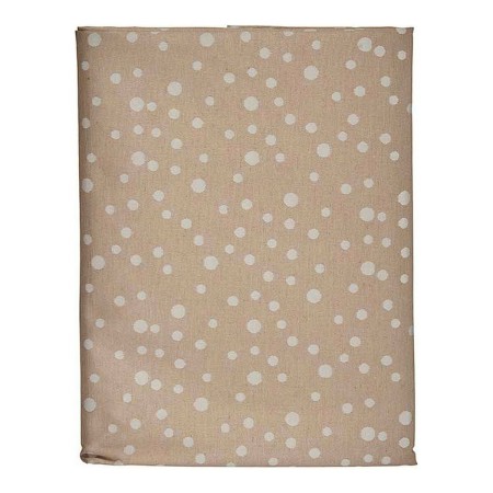 Nappe Jacquard Pois Beige (140 x 180 cm)