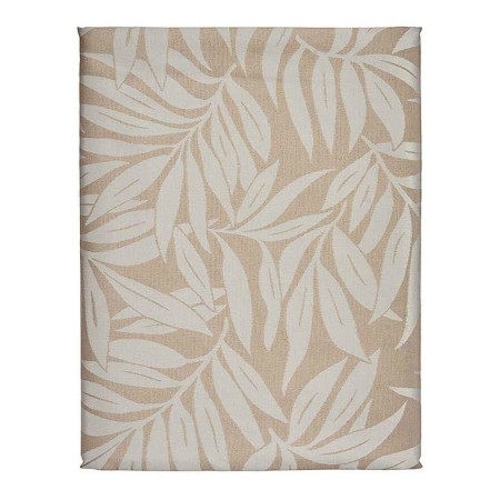 Nappe Beige Blanc Jacquard (140 x 180 cm)