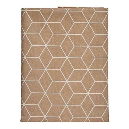 Nappe toile Abstrait Beige (140 x 180 cm)