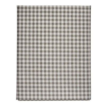 Nappe toile Carreaux Blanc Gris (140 x 180 cm)