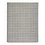 Nappe toile Carreaux Blanc Gris (140 x 180 cm)