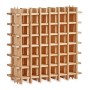 Range Bouteilles Bois de pin Naturel (75 x 21,5 x 75 cm)