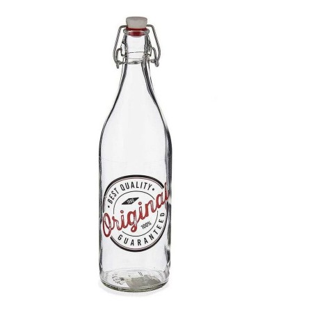 Bouteille Original Transparent Métal Plastique verre (1000 ml)