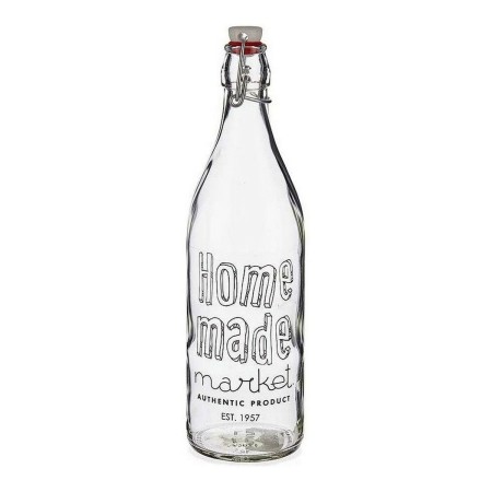 Bouteille Homemade Métal Transparent Plastique verre (1000 ml)