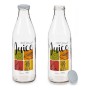 Bouteille Juice Transparent Métal verre (1000 ml)