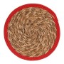 Dessous de plat Marron Rouge Fibre naturelle (Ø 30 cm)