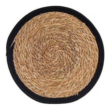 Dessous de plat Marron Noir Fibre naturelle (Ø 35 cm)