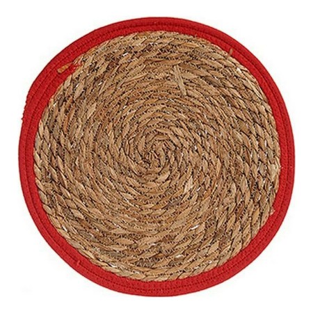 Dessous de plat Marron Rouge Fibre naturelle (Ø 35 cm)