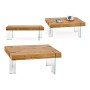 Table Basse Bois verre (60 x 42 x 120 cm)