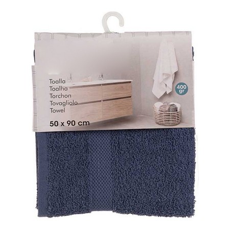 Serviette de toilette Bleu foncé (50 x 90 cm)