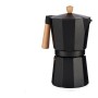 Cafetière Italienne 12 Tasses Bois Aluminium