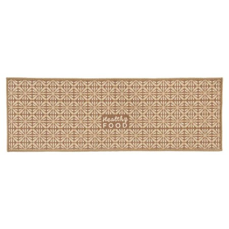 Tapis Healthy Food Beige Polyamide Latex (40 x 1 x 120 cm)