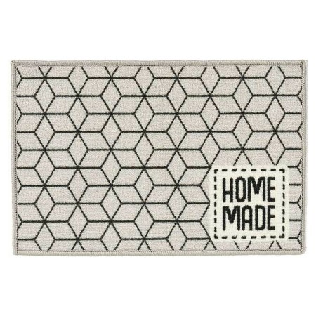 Tapis Homemade Noir Gris Polyamide Latex (40 x 1 x 60 cm)