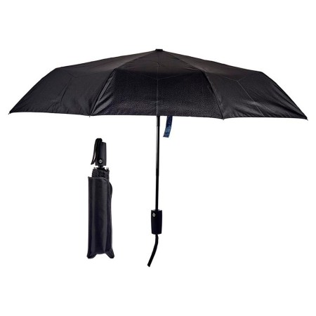 Parapluie pliable Métal Tissu Noir (80 x 90 x 57 cm)