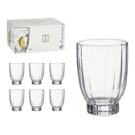 Set de Verres Amore Verre Transparent (330 ml) (6 pcs)