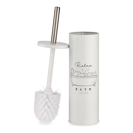 Brosse de salle de wc Relax Bath Acier Plastique (9,5 x 37,5 x 9,5 cm)