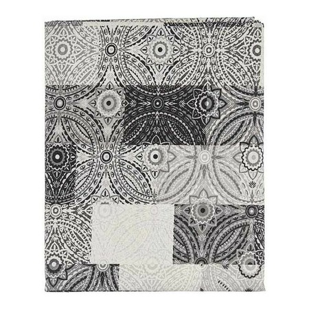 Nappe Mandala toile Gris (140 x 180 cm)