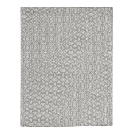 Nappe Etoiles toile Gris (140 x 180 cm)