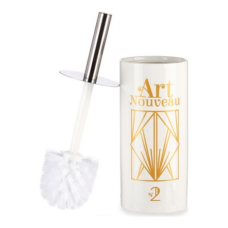 Brosse de salle de wc Art Nouveau Céramique (9,6 x 32 x 9,6 cm)