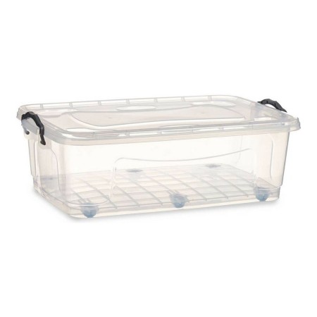 Boîte de rangement Avec des roues Transparent Plastique (40 x 20,5 x 63 cm)