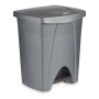 Seau à déchets avec pédale Argenté polypropylène 25L (29 x 41 x 34,5 cm)