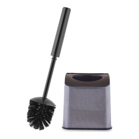 Brosse de salle de wc Plastique Gris foncé (12,3 x 36,5 x 14,5 cm)