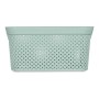 Panier Vert Plastique (24 x 17 x 35 cm)