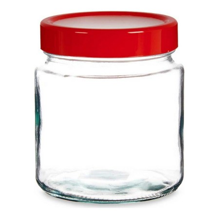 Boîte Rouge Transparent verre (11,5 x 35,5 x 11,5 cm) (1000 ml)