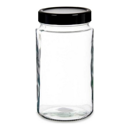 Boîte Noir Transparent verre polypropylène (11,5 x 21,5 x 11,5 cm) (2 L)