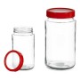 Boîte Rouge Transparent verre polypropylène (11,5 x 21 x 11,5 cm) (2 L)