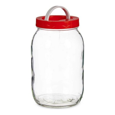 Boîte Rouge Transparent verre polypropylène (12 x 21 x 12 cm) (2 L)