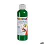 Peinture au doigt 200 ml Vert (12 Unités)