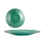 Assiette plate Ø 21 cm Vert verre (6 Unités)