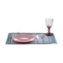 Assiette plate Ø 21 cm Rose verre (6 Unités)