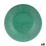 Assiette plate Ø 27 cm Vert verre (6 Unités)