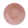 Assiette plate Ø 27 cm Rose verre (6 Unités)