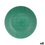 Assiette plate Ø 32 cm Vert verre (6 Unités)