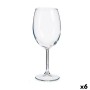 verre de vin Sidera Transparent verre 6 Unités (440 ml)