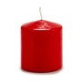 Bougie 10 cm Rouge Cire (4 Unités)