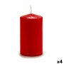 Bougie 15 cm Rouge Cire (4 Unités)