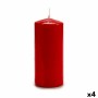 Bougie 20 cm Rouge Cire (4 Unités)