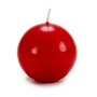 Bougie Ballon Ø 10 cm Rouge Cire (4 Unités)