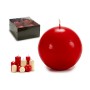 Bougie Ballon Ø 10 cm Rouge Cire (4 Unités)