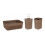 Ensemble de Bain 3 Pièces Marron Plastique