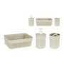 Ensemble de Bain 3 Pièces Beige Plastique