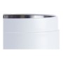 Boîte Rond Café Blanc Fer blanc (10,4 x 18,2 x 10,4 cm)