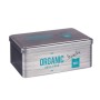 Boîte Rectangulaire Snacks Gris Fer blanc (11 x 7,1 x 18 cm)