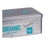 Boîte Rectangulaire Snacks Gris Fer blanc (11 x 7,1 x 18 cm)